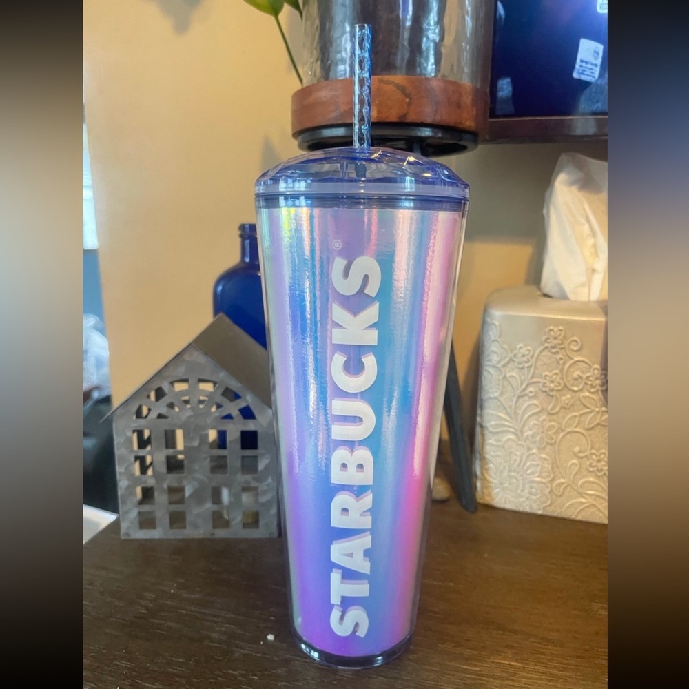 Starbucks irridescent dome tumbler
